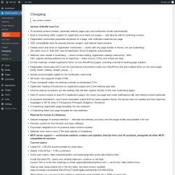 Page screenshot: WebinarIgnition &rarr; Changelog