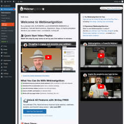 Page screenshot: WebinarIgnition