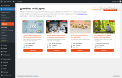 Page screenshot: WebinarIgnition &rarr; Grid View