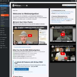 Page screenshot: WebinarIgnition