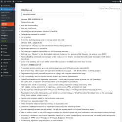 Page screenshot: WebinarIgnition &rarr; Changelog