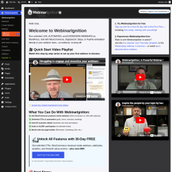 Page screenshot: WebinarIgnition