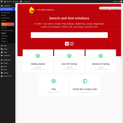 Page screenshot: WebinarIgnition &rarr; Support