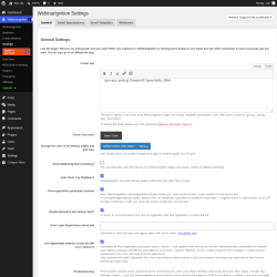 Page screenshot: WebinarIgnition &rarr; Settings &rarr; General