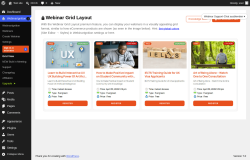 Page screenshot: WebinarIgnition &rarr; Grid View