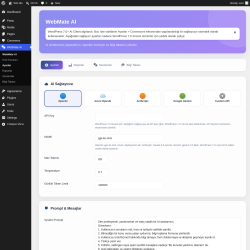 Page screenshot: WebMate AI