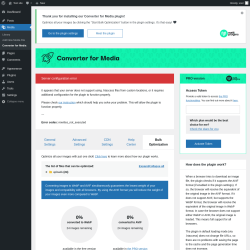 Page screenshot: Media &rarr; Converter for Media
