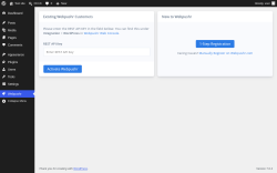 Page screenshot: Webpushr