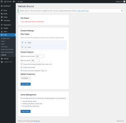 Page screenshot: Tools → Llms.txt