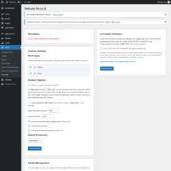 Page screenshot: Tools → Llms.txt