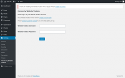 Page screenshot: Settings &rarr; Forums by Website Toolbox