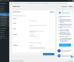 Page screenshot: WebToffee Product Feed
