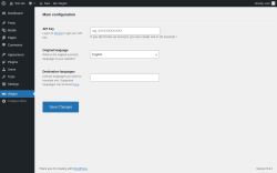 Page screenshot: Weglot