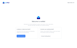 Page screenshot: weMail &lsaquo; Test site &mdash; WordPress
