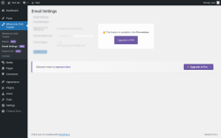 Page screenshot: WhatsLink Click Tracker &rarr; Email Settings PRO