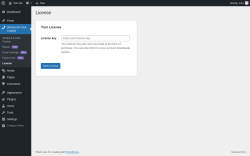 Page screenshot: WhatsLink Click Tracker &rarr; License