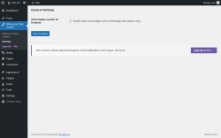Page screenshot: WhatsLink Click Tracker &rarr; Settings