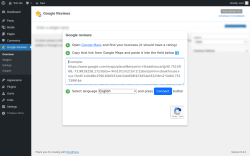 Page screenshot: Overview ‹ Test site — WordPress