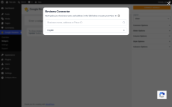 Page screenshot: Google Reviews &rarr; Widgets