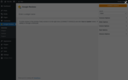 Page screenshot: Overview &lsaquo; Test site &mdash; WordPress