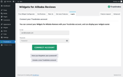 Page screenshot: Trustindex.io &rarr; 
Log In