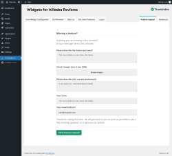 Page screenshot: Trustindex.io &rarr; 
Feature request