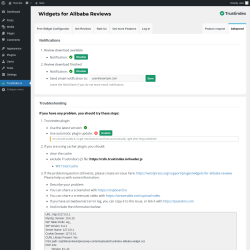 Page screenshot: Trustindex.io &rarr; 
Advanced