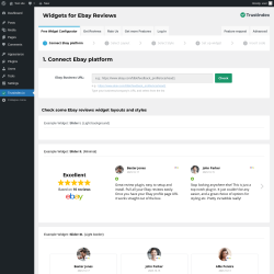 Page screenshot: Ebay reviews ‹ Test site — WordPress