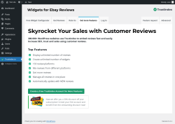 Page screenshot: Trustindex.io → 
Get more Features