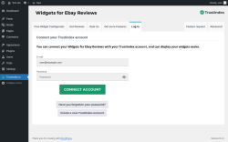 Page screenshot: Trustindex.io → 
Log In