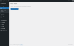 Page screenshot: Wise Agent &rarr; Settings