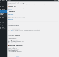 Page screenshot: WM Workout Manager