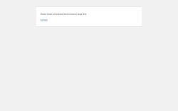Page screenshot: WordPress &rsaquo; Error
