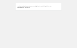 Page screenshot: WordPress &rsaquo; Error