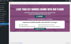 Page screenshot: WooGST