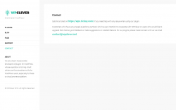 Page screenshot: WPclever &rarr; Order Notes &rarr; Premium Support
