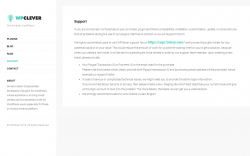 Page screenshot: WPClever &rarr; Order Notes &rarr; 
							Premium Support                        