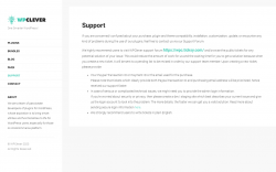 Page screenshot: WPClever &rarr; Order Notes &rarr; 
							Premium Support                        