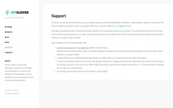 Page screenshot: WPClever &rarr; Order Notes &rarr; 
							Premium Support                        