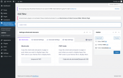 Page screenshot: Woocommerce Product Ultimate &rarr; Add New