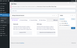 Page screenshot: Woocommerce Product Ultimate &rarr; Add New