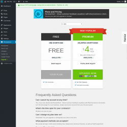 Page screenshot: Reviewshort → Upgrade  ➤
