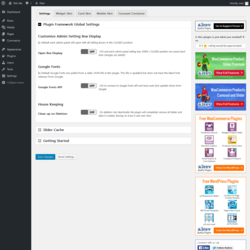 Page screenshot: Widget Product Slider &lsaquo; Test site &mdash; WordPress