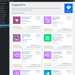 Page screenshot: Suggestions