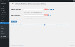 Page screenshot: Settings &rarr; Pixel Manager