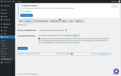 Page screenshot: Settings &rarr; Pixel Manager  &rarr; Advanced