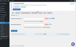 Page screenshot: Settings &rarr; Pixel Manager 
