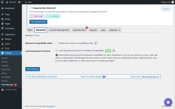 Page screenshot: Settings &rarr; Pixel Manager  &rarr; Advanced