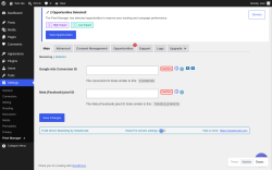 Page screenshot: Settings &rarr; Pixel Manager 