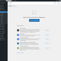 Page screenshot: WooCommerce → Orders